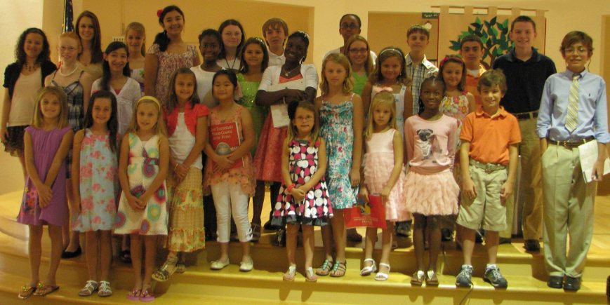 Students of Naples Piano Studio - Spring 2011