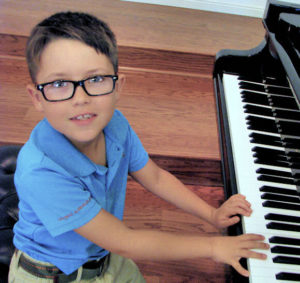 One of our piano students! :-)